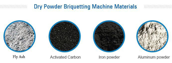 Dry Powder Briquetting Machine Materials
