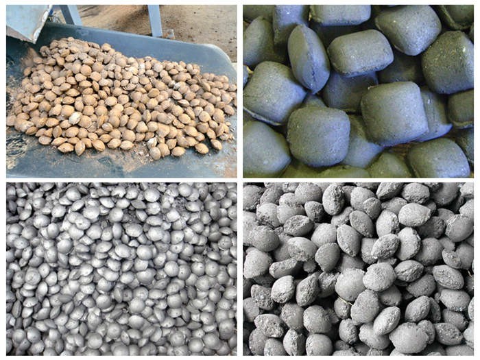 Final Briquettes of Gypsum Briquetting Machine