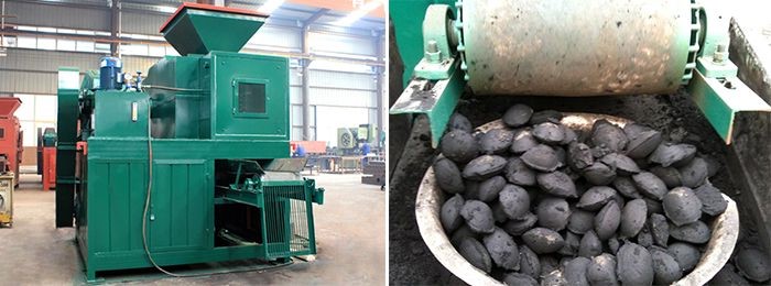 Coal Briquetting Machine and Coal Briquettes