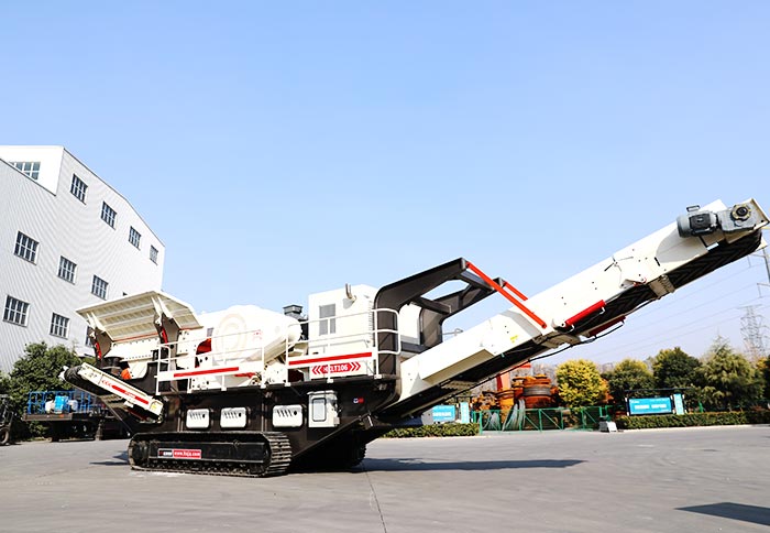 Tracked Jaw Crusher Suitable for Small Crushing Sites