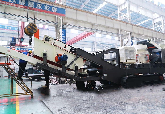 High Performance Tracked Mobile Screening Plant