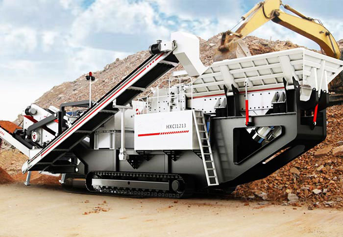 Tracked Impact Crusher with Multi-Functional and Efficient