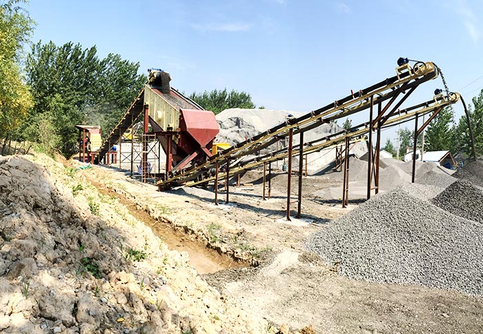 200t/h Granite Crushing Plant