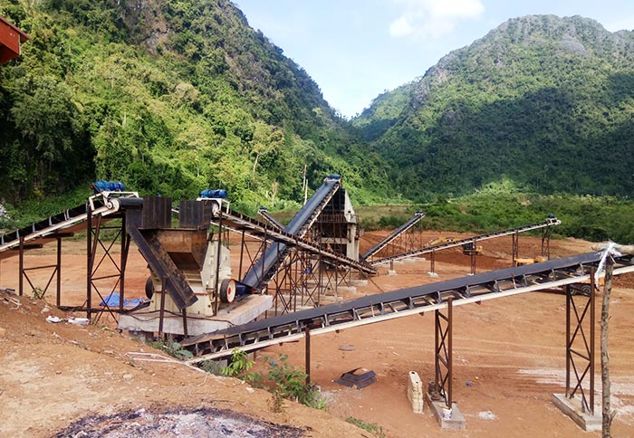 River Gravel Crushing Plant