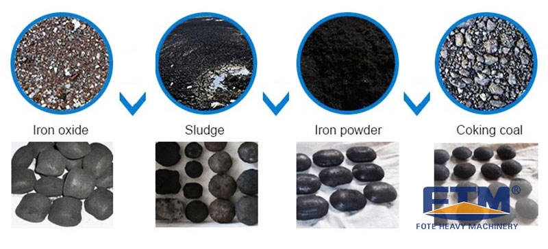 Different Shapes of Briquettes in Briquetting Plant.jpg
