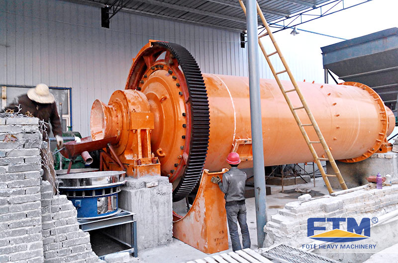 Fote Ball Mill Customer Site.jpg