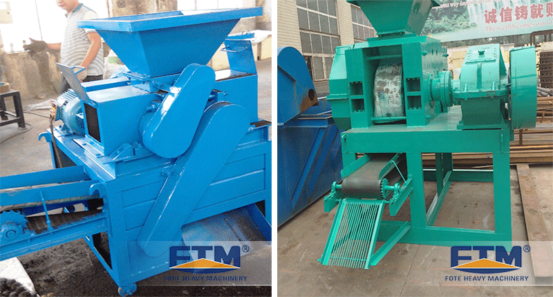 Two Types of Iron Powder Briquette Machines