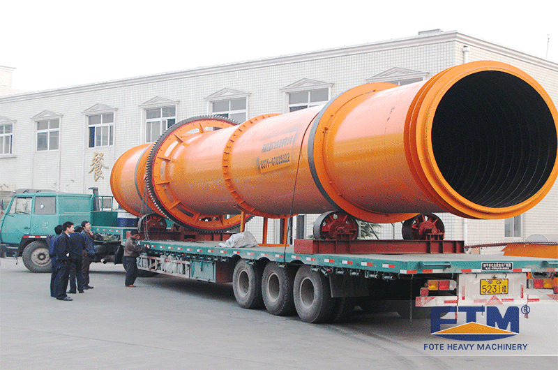 Rotary-dryer-shipment