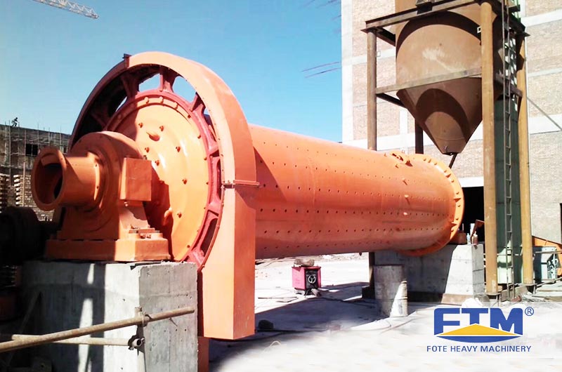 Fote Bauxite Ball Mill Customer Site.jpg