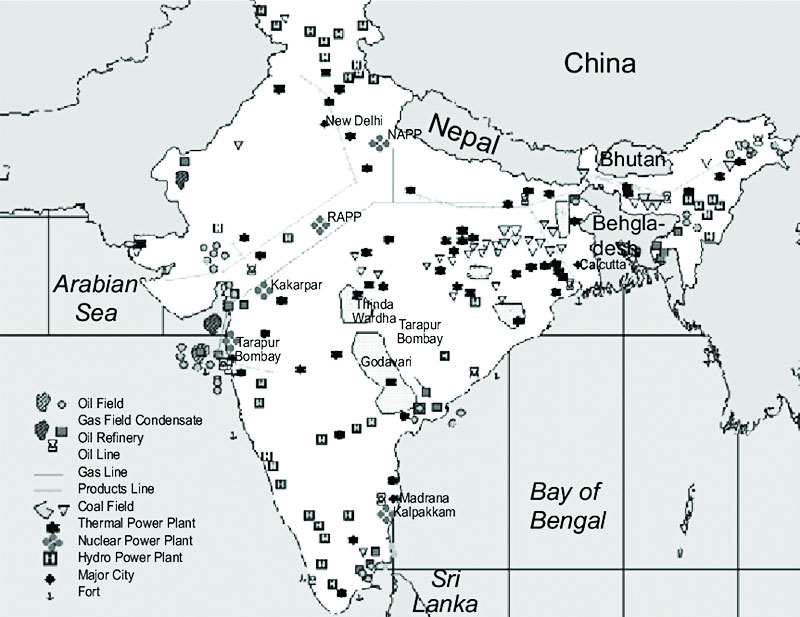 Coal Deposits in India Map.jpg