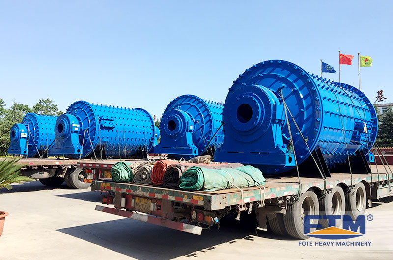 Fote ceramic ball mill shipment.jpg