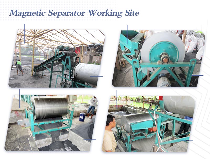 Working site of magnetic separation.jpg