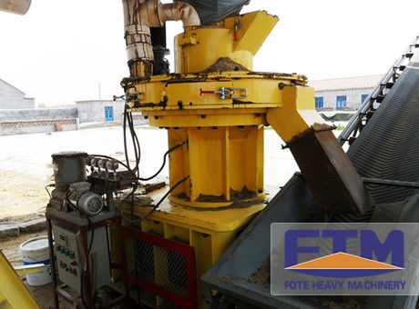 Straw pellet machine