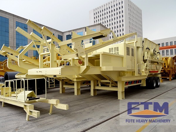 Mobile Crushing Station Has Access to Flexible Configuration